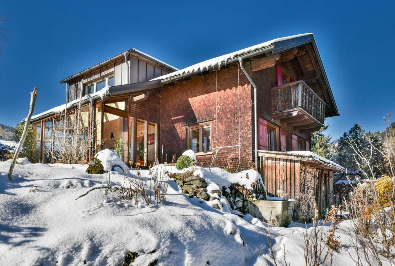 Ferienhaus Bergblick ชวาร์สเซนแบร์ก อิม เบรเกนซ์แอร์วัลด์ ภายนอก รูปภาพ