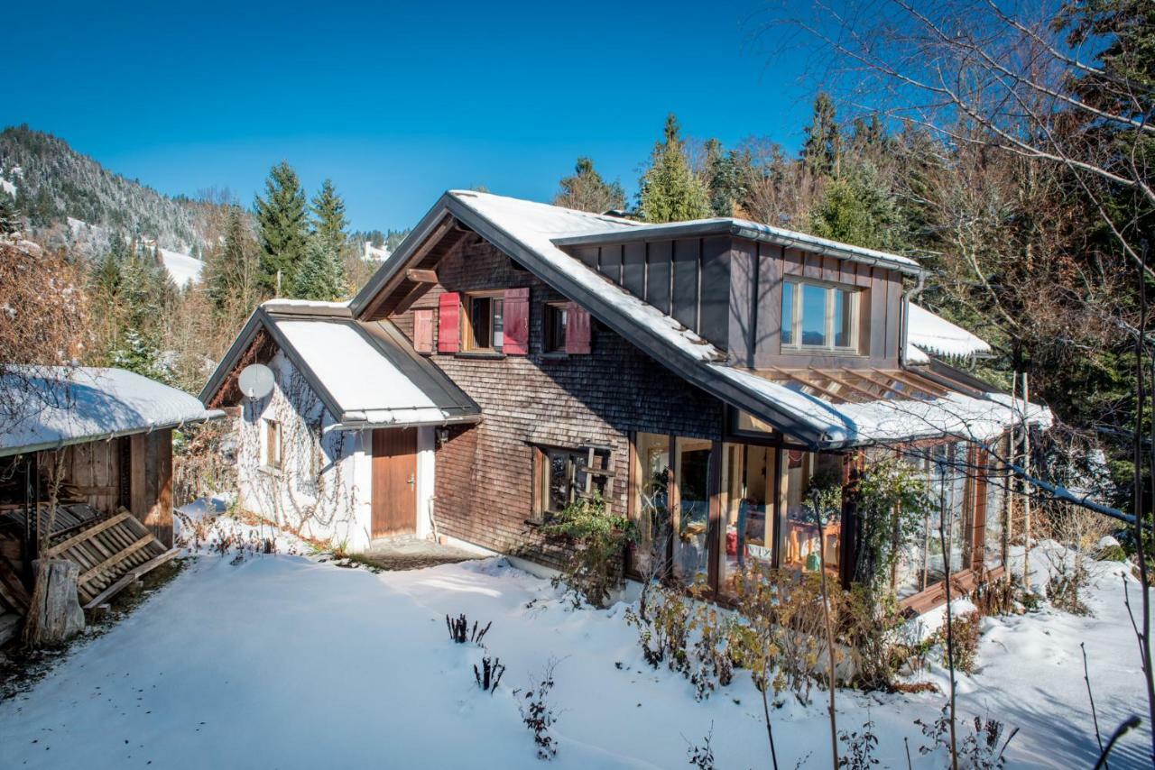 Ferienhaus Bergblick ชวาร์สเซนแบร์ก อิม เบรเกนซ์แอร์วัลด์ ภายนอก รูปภาพ