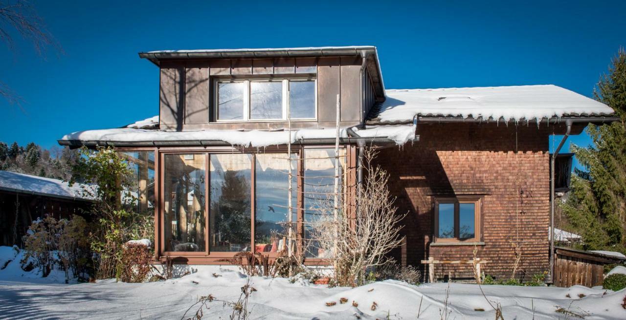 Ferienhaus Bergblick ชวาร์สเซนแบร์ก อิม เบรเกนซ์แอร์วัลด์ ภายนอก รูปภาพ
